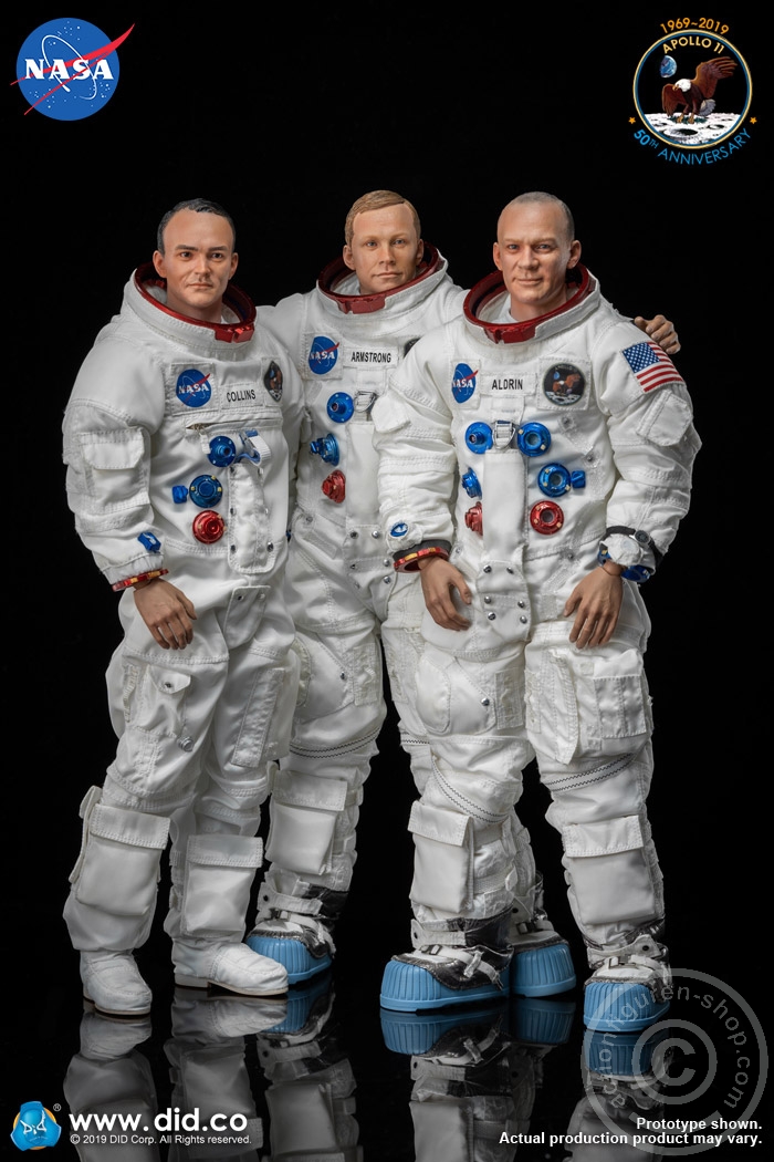 NA001-2-3-01 Buzz Aldrin - Apollo 11 - Lunar Module Pilot
