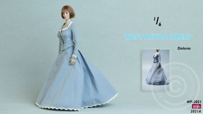 Western Retro Dress - Dolores - A