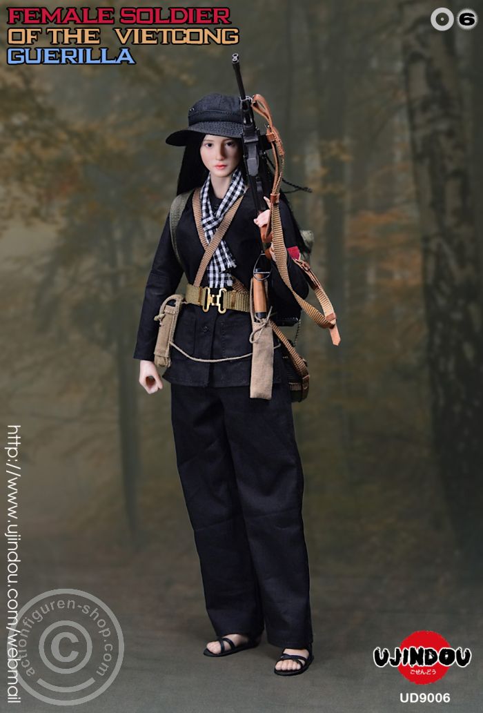 BBT-UD9006-05 Female Soldier Of The Vietcong Guerilla