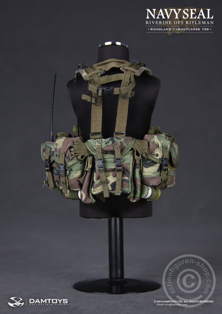 DA93015-28GL22GgeXhmPip Navy Seal Riverine OPS Rifleman - Woodland