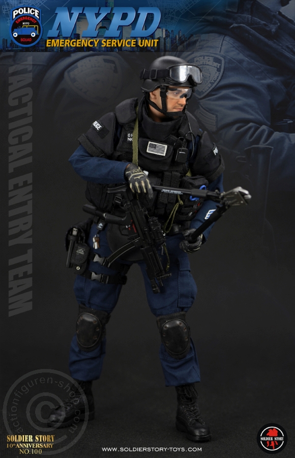 SSt100-15 NYPD - ESU - TACTICAL ENTRY TEAM