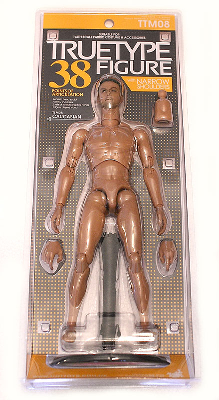 Truetype Figure TTM08 - Caucasian Body
