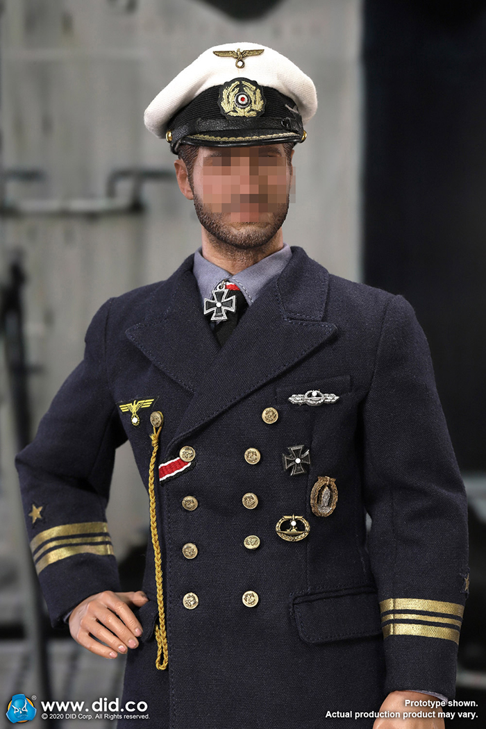 80148-07 German U-Boat Commander - Lehmann