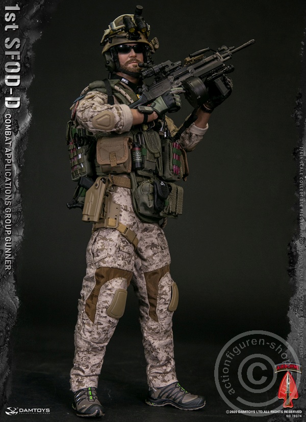 DA78074-01 1st SFOD-D Combat Applications Group GUNNER
