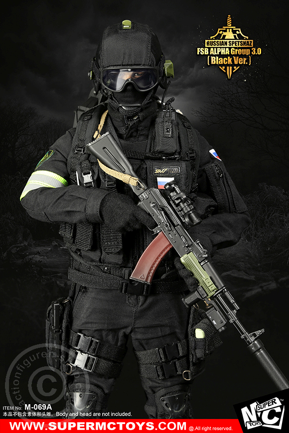 Russian Spetsnaz - FSB Alfa Group 3.0 (Black Ver.)