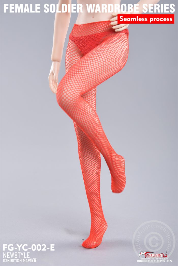 FGYC002E-02 Seamless Mesh Pantyhose - Female Wardrobe Series