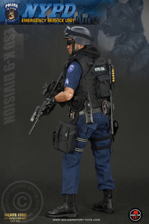 SSt101-21 NYPD - ESU - K-9 DIVISION - (Hundestaffel)