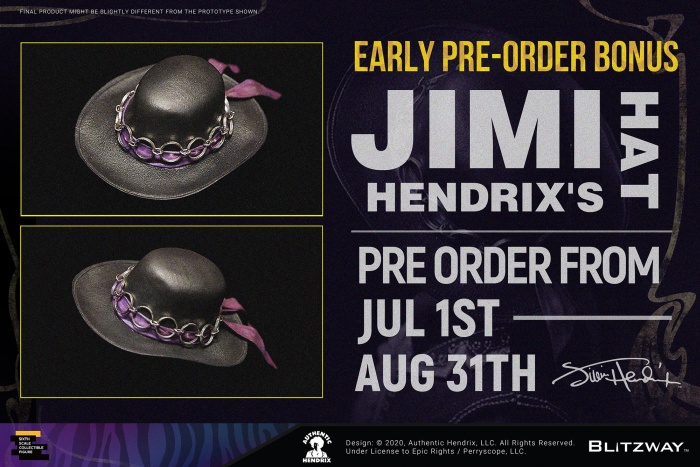 BWUMS11201-16 Jimi Hendrix - Ultimate Masterpiece Series