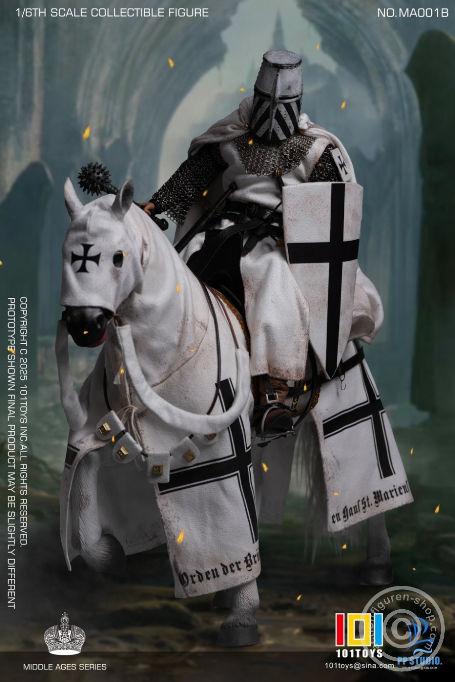 Medieval Teutonic Knights - in 1/6 scale