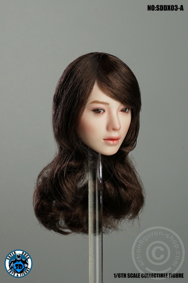 Female Character Kopf w/ movable Eyes