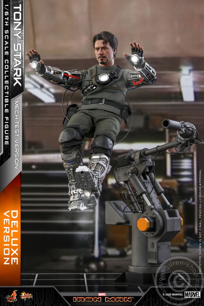 Iron Man - Tony Stark (Mech Test Version) - Deluxe Version - MMS582