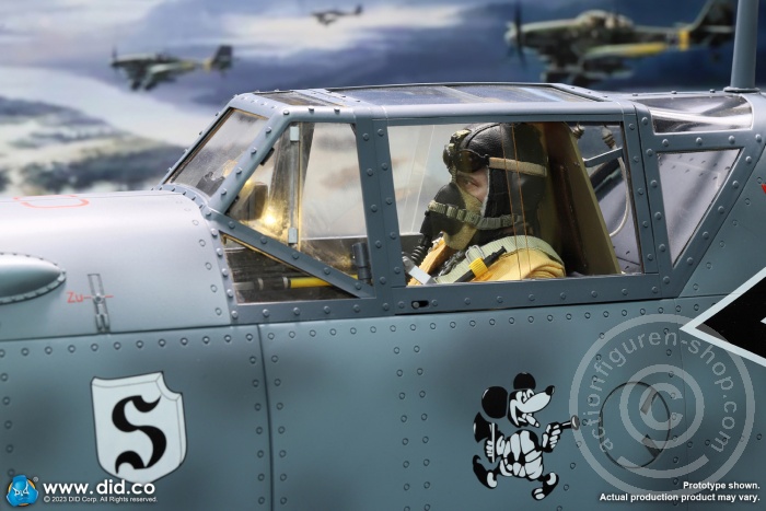 Bf109 Cockpit (Grey Blue)