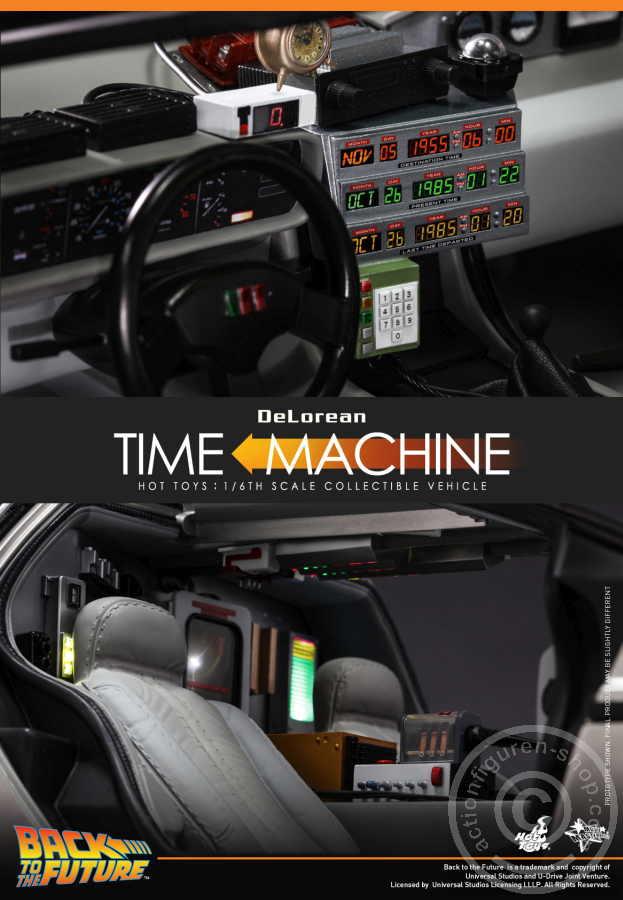 176178-08 Back to the Future - DeLorean Time Machine