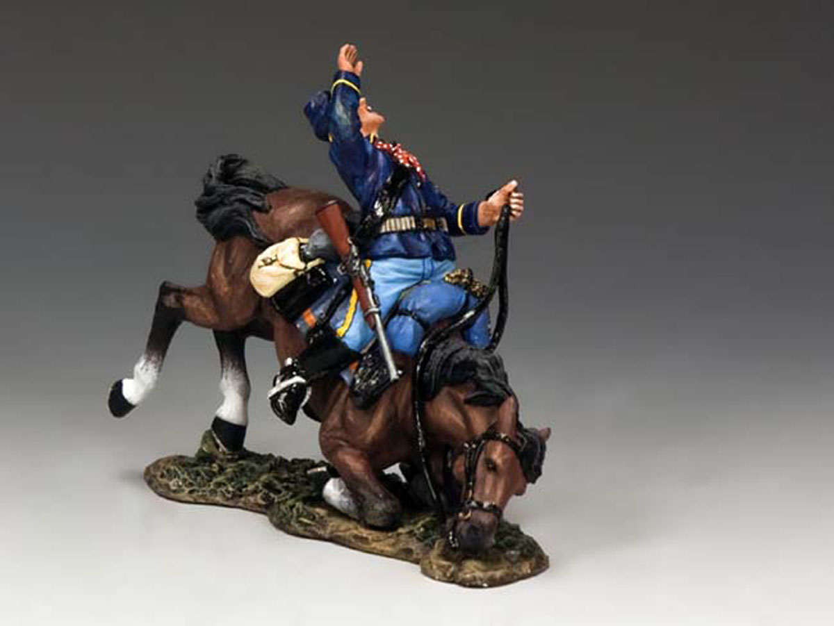 Falling Trooper & Horse