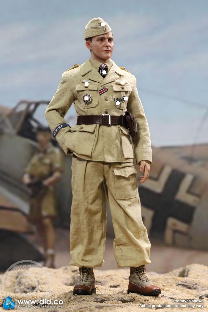 80154-14 Hans-Joachim Marseille - WWII German Luftwaffe Flying Ace
