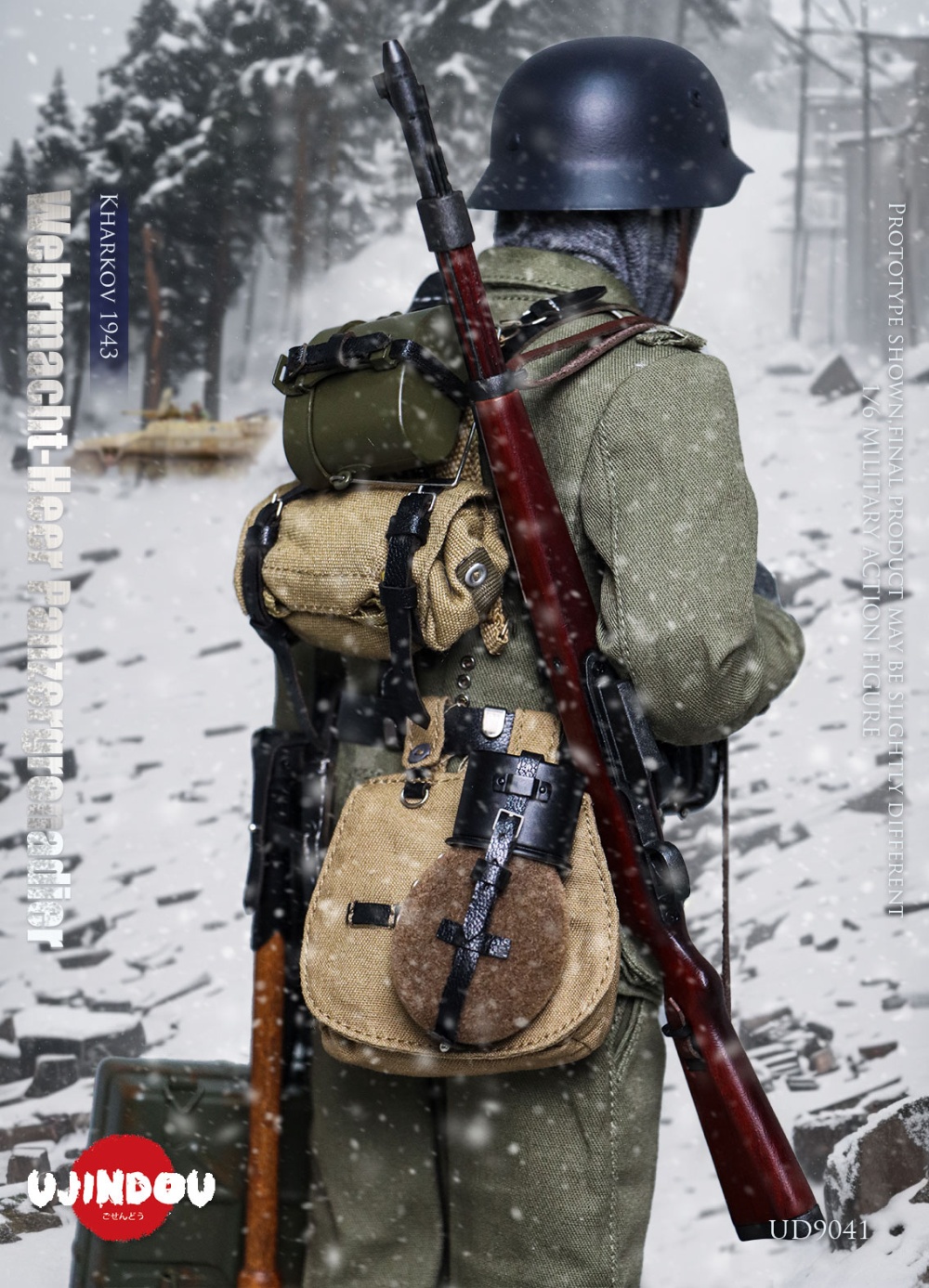 WWII Wehrmacht-Heer - Panzergrenadier - Kharkov 1943 - in 1/6 scale