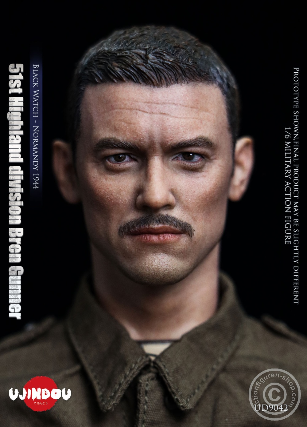51st Highland Division Bren Gunner - Black Watch - Normandy 1944 - in 1/6 scale 51st Highland Division Bren Gunner - Black Watch - Normandy 1944 - in 1/6 scale