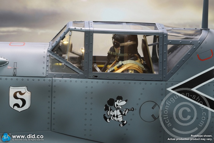 Bf109 Cockpit (Grey Blue)