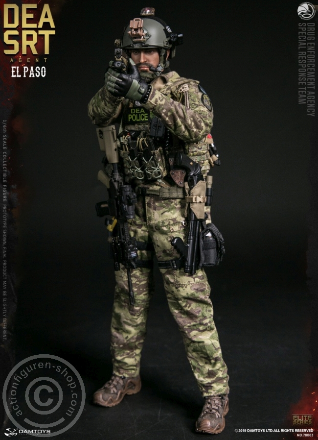 DA78063-41 DEA SRT (Special Response Team) Agent - El Paso