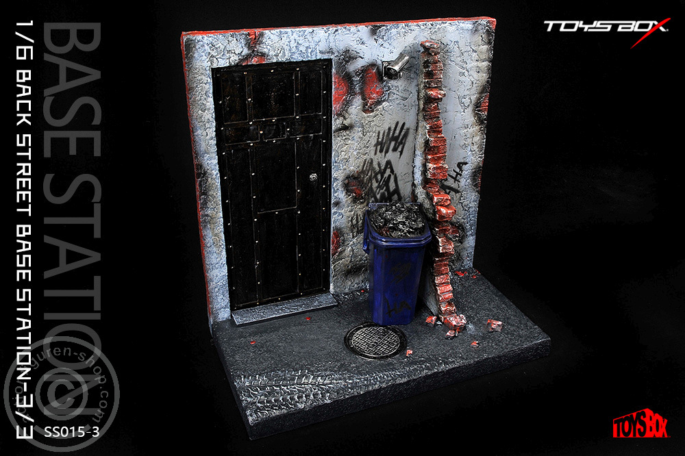 Back Street Base Station - Diorama 3