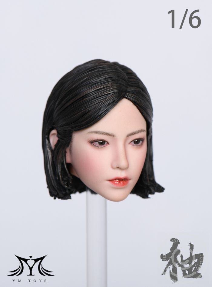YMT-47A-11xPqhzXh627eyj Leopard Print Cheongsam & Female Head Sculpt "Pomelo" - C