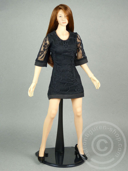 NTBL01-04 Sexy Black Lace Dress