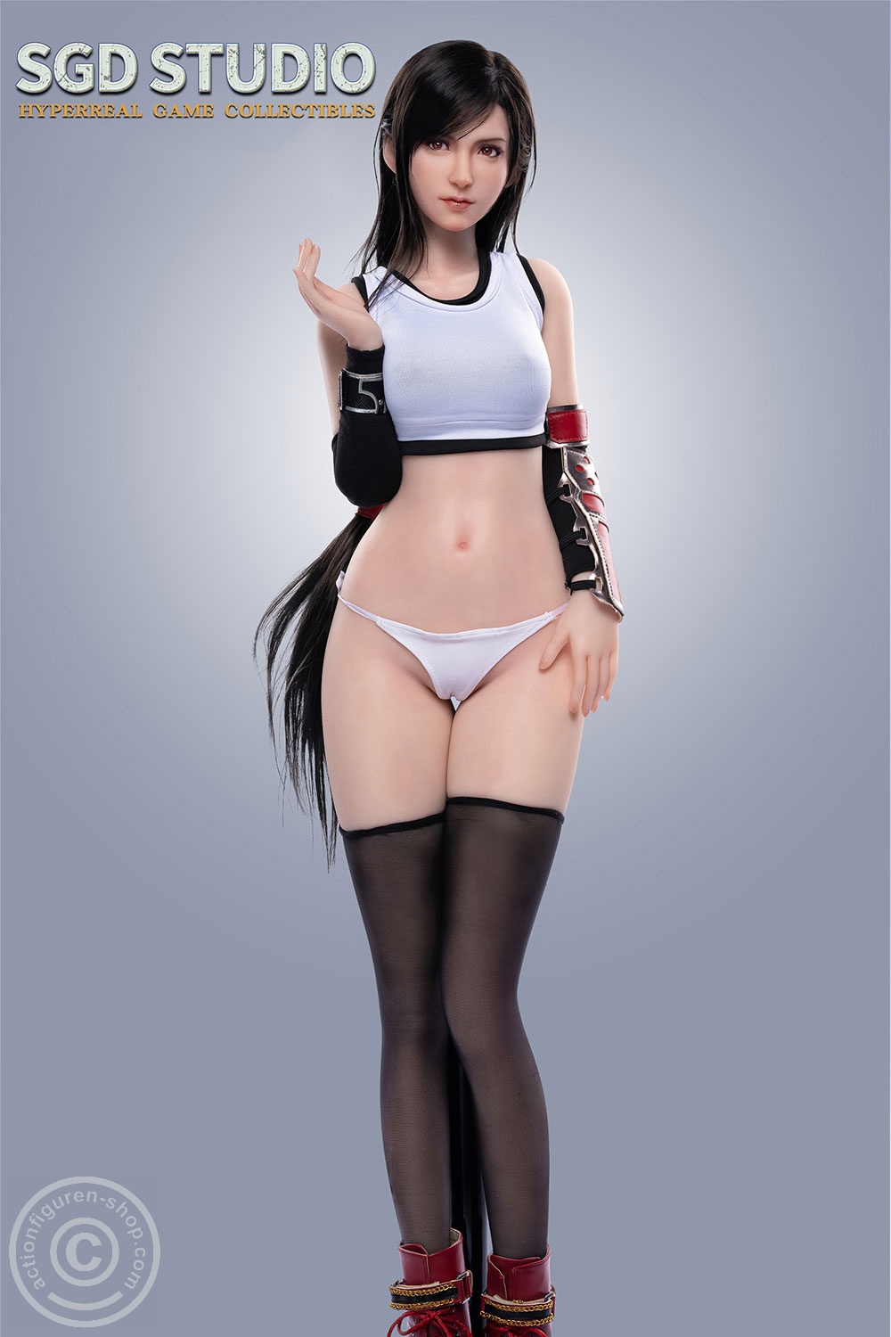 Tifa Lockhart – Silicon Statue Figure - middle Breast - in 1/2 scale Tifa Lockhart – Silicon Statue Figure - middle Breast - in 1/2 scale