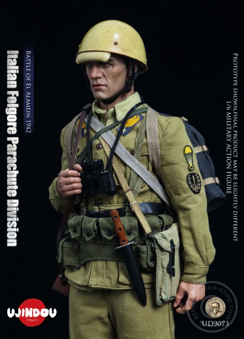 Italian Folgore Parachute Division - Battle of El Alamein 1942 - in 1/6 scale