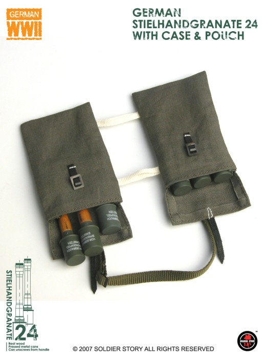 SSt-M24-17 Stielhandgranate 24 mit Packkasten
