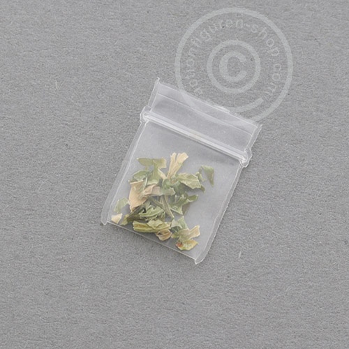 1 Mini-Mini Ziplock Bag 12 x 17mm - w/ Weed filling