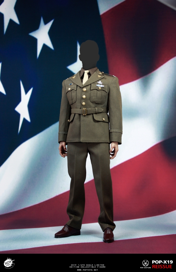 PTx19-03 WWII Golden Ages Captain Uniform Suit