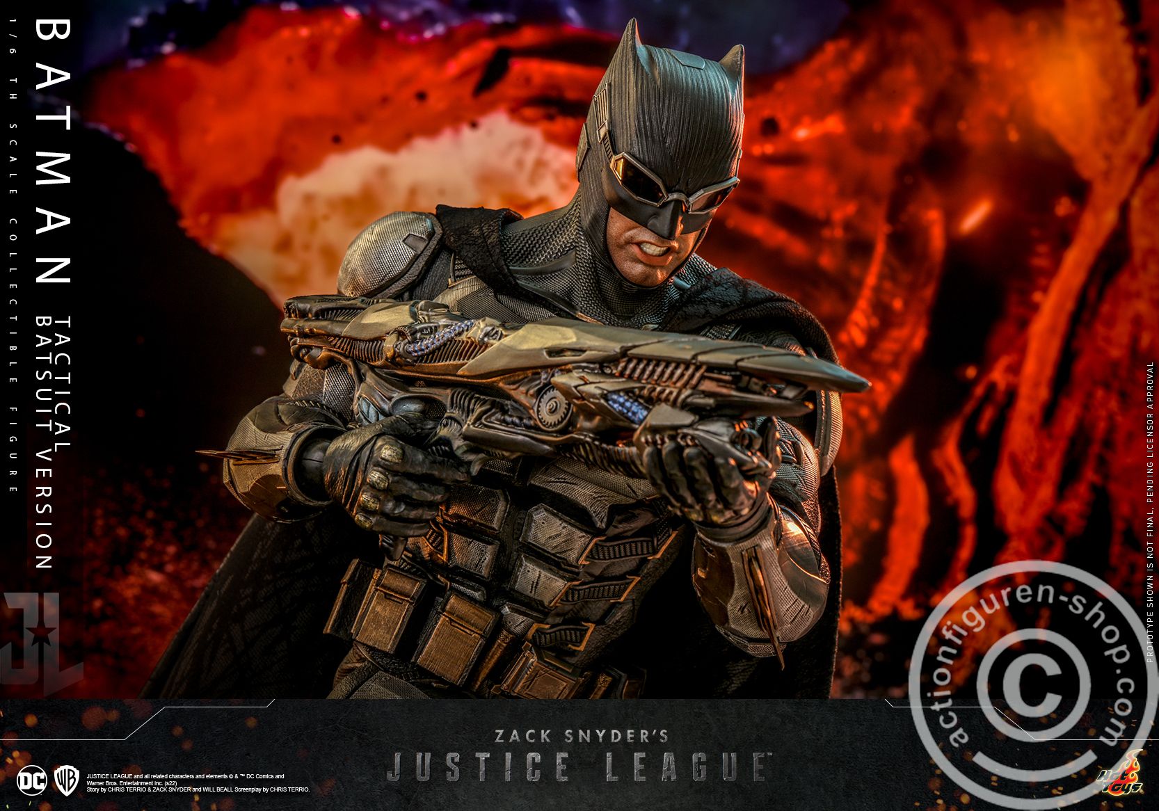 Zack Snyder's Justice League - Batman (Tactical Batsuit Version) - TMS085 Zack Snyder's Justice League - Batman (Tactical Batsuit Version) - TMS085