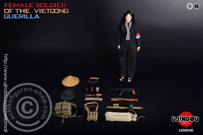 Female Soldier Of The Vietcong Guerilla