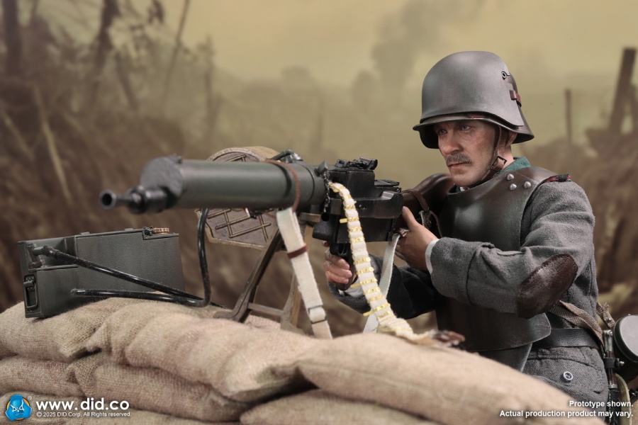 Arthur - WWI German MG08 Machine Gunner – in 1/6 scale Arthur - WWI German MG08 Machine Gunner – in 1/6 scale