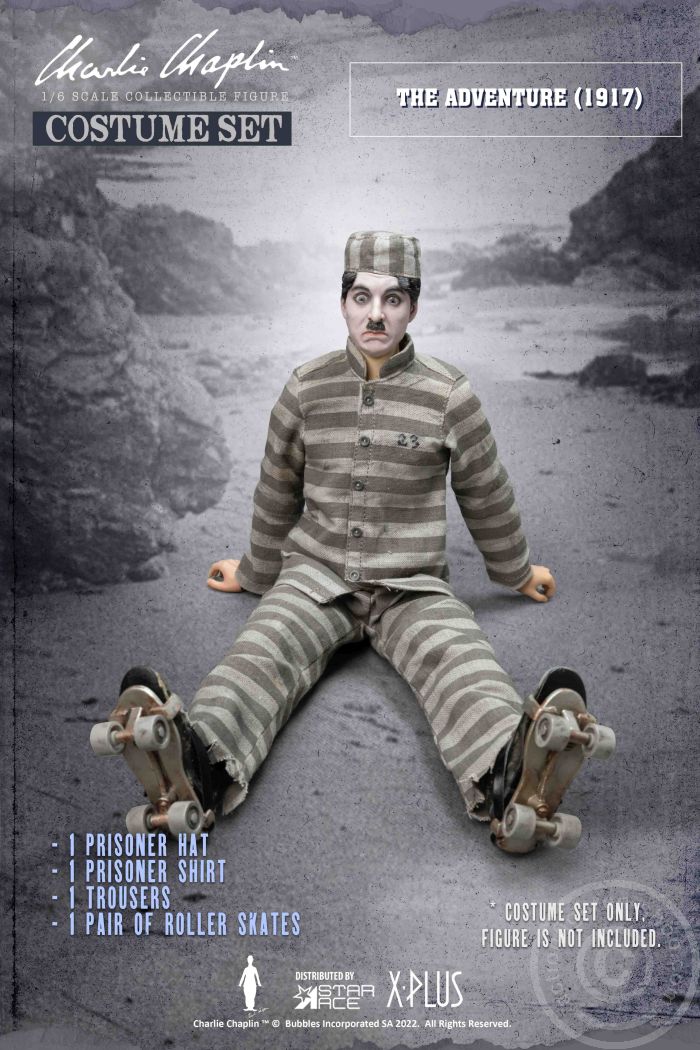 Charlie Chaplin - Costume Set C - The Prisoner Charlie Chaplin - Costume Set C - The Prisoner