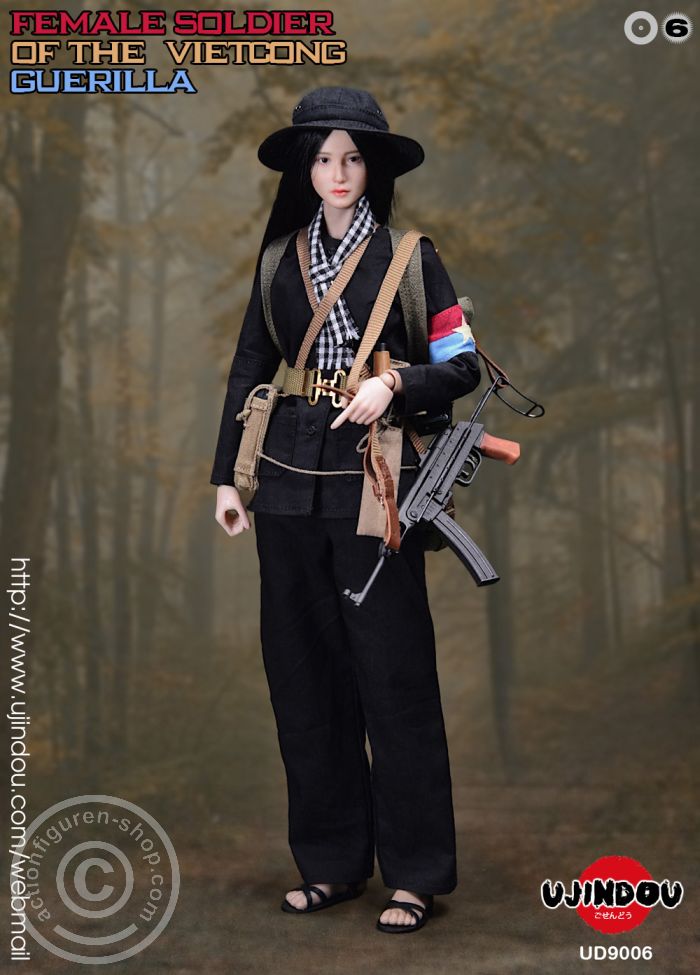 BBT-UD9006-06 Female Soldier Of The Vietcong Guerilla