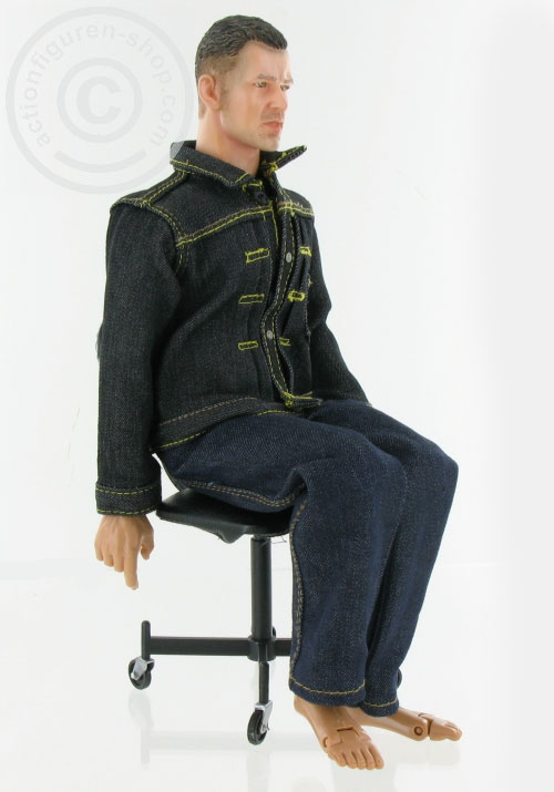 Drehstuhl - mit Kunstleder-Bezug