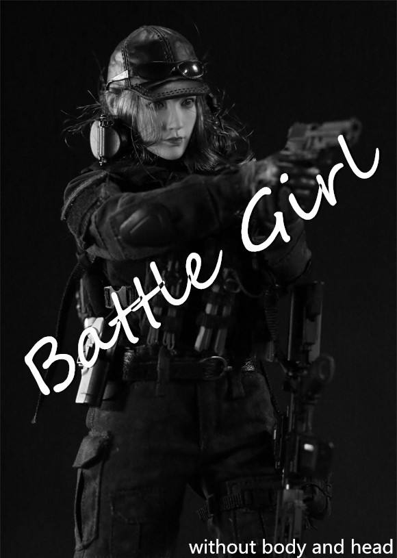FT007-01 Battle Girl - Outfit and Weapon Set
