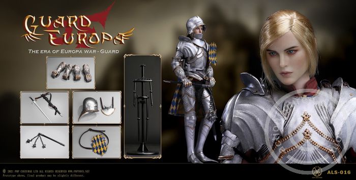 PTALS016-11 Gothic Knight - Silver Armor Version
