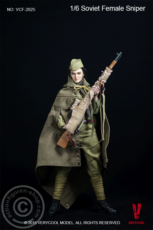 Soviet Red Army Female Sniper