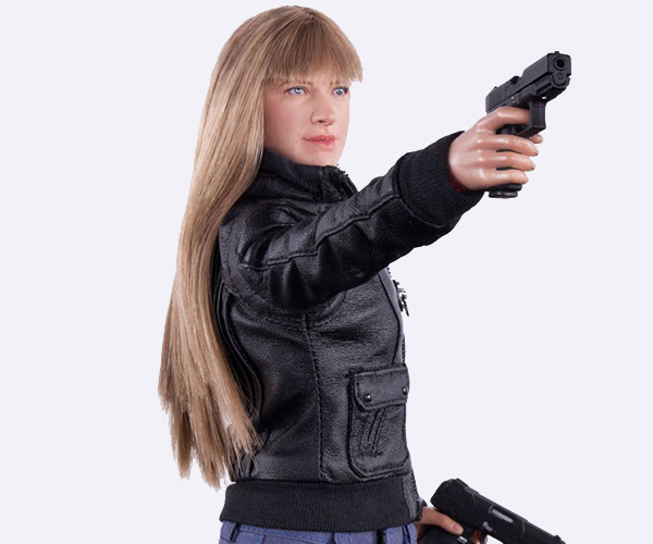 Female Leather Jacket (Black)