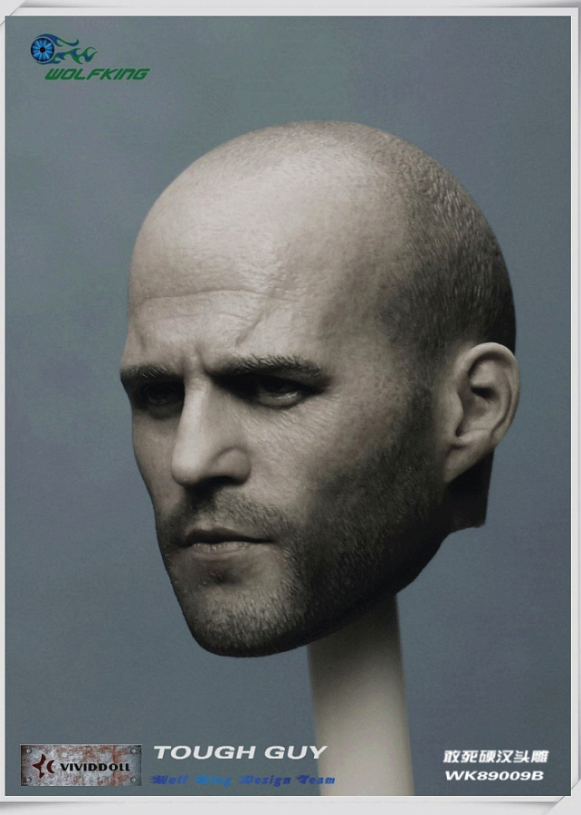 Tough Guy - Head in 1:6 scale