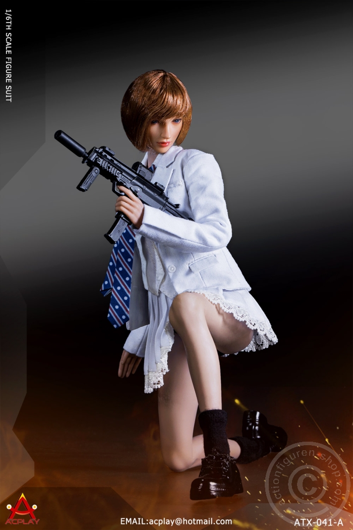 Battle Girl´s Uniform Suit Set - light