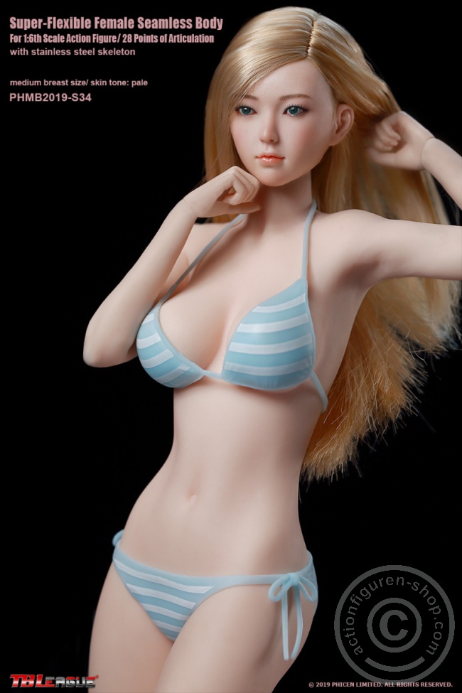PHMB2019S34-04 Super Flexibel Seamless Body S34 w/ Head