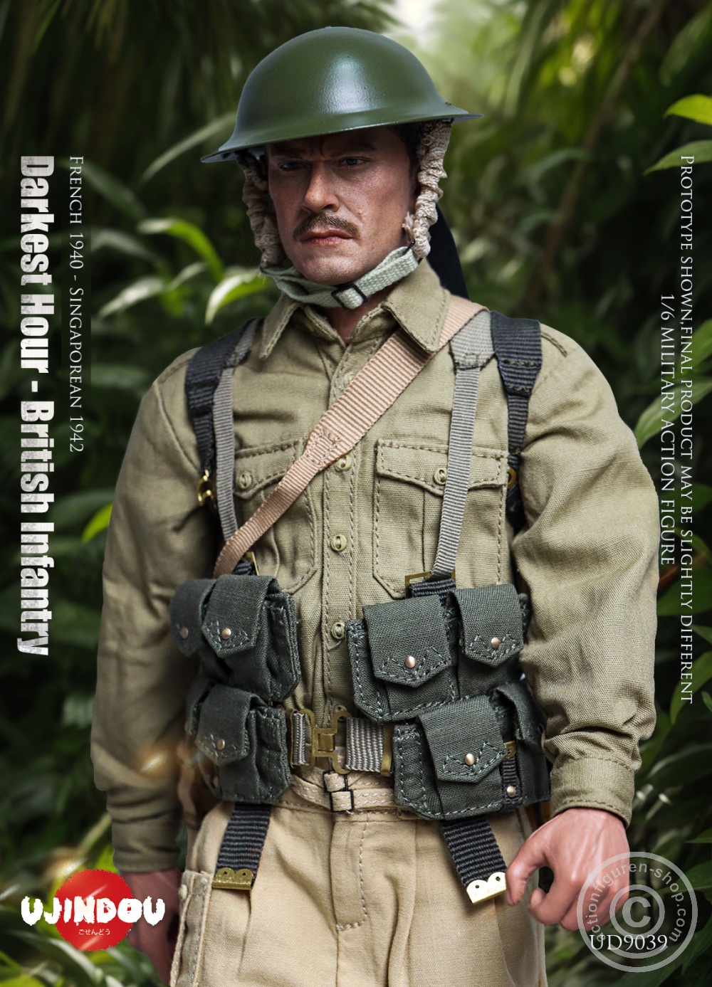WWII British Infantry - Darkest Hour - French 1940 & Singaporean 1942 - in 1/6 scale WWII British Infantry - Darkest Hour - French 1940 & Singaporean 1942 - in 1/6 scale