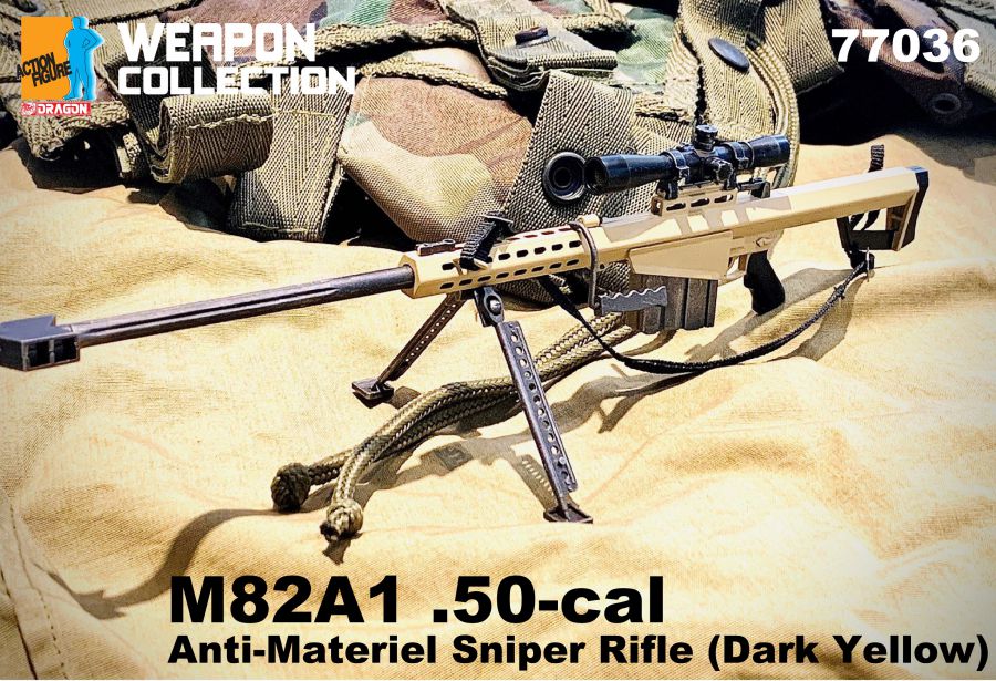 Barrett M82A1 Anti-Materiel Sniper Rifle (Dark Yellow) Barrett M82A1 Anti-Materiel Sniper Rifle (Dark Yellow)