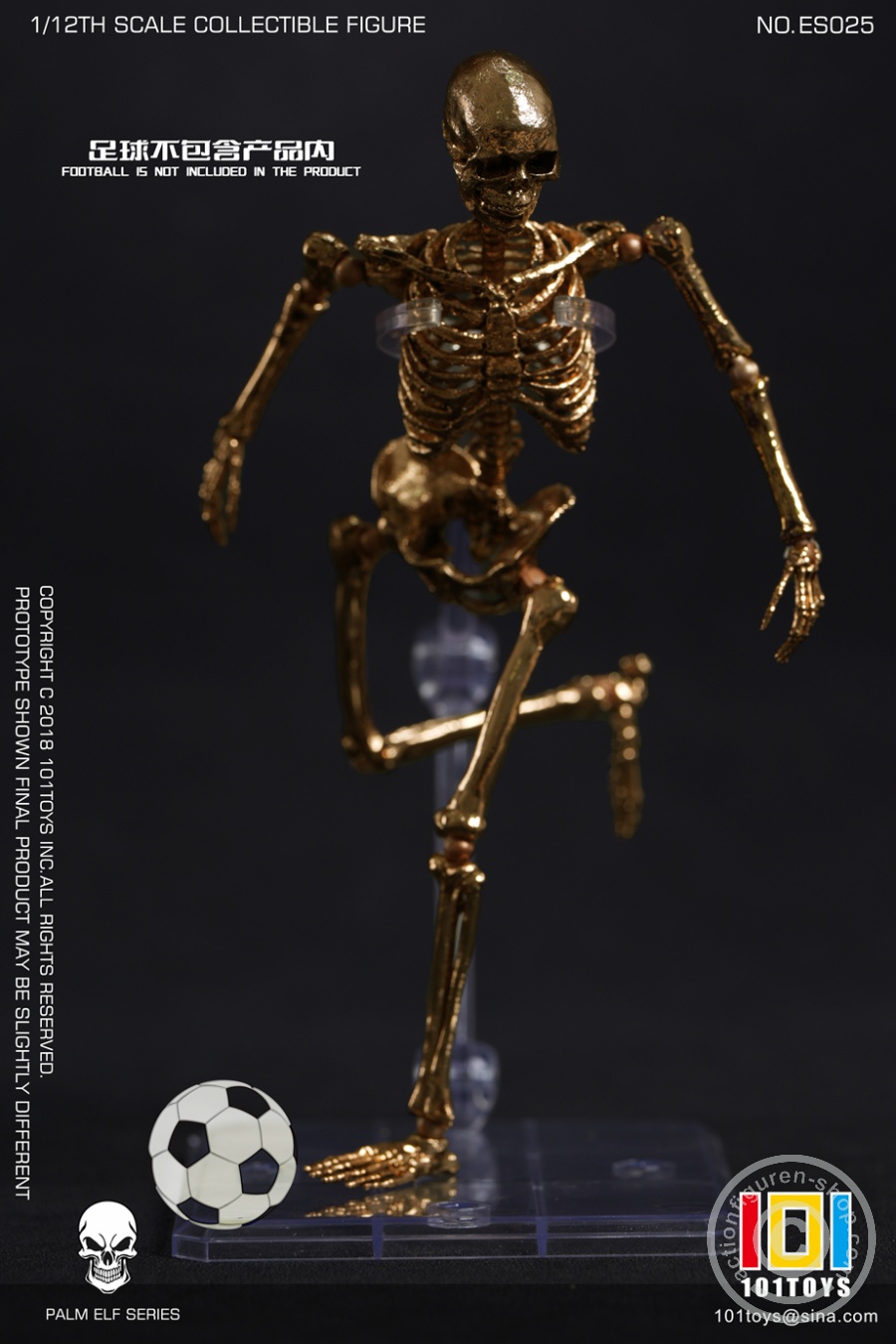 Palm Elf Series - Skeleton Frame Body - Limited Edition Gold double Set - in 1/12 scale