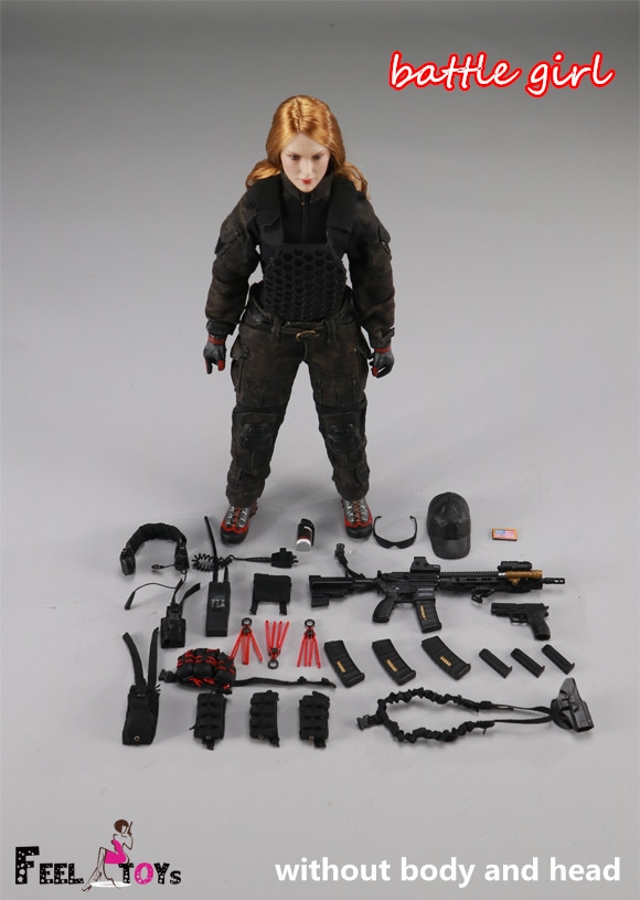 Battle Girl - Outfit and Weapon Set