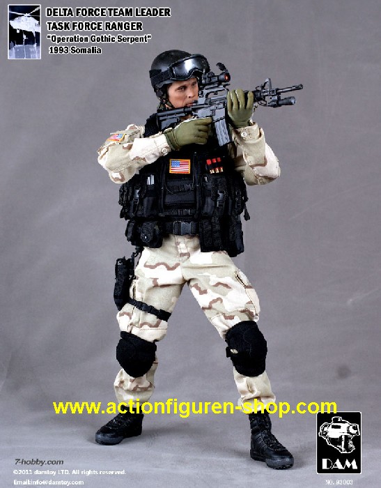 ミリタリー DELTA FORCE TEAM LEADER TASK FORCE Delta Force Team Leader Task Force Ranger | DA93003