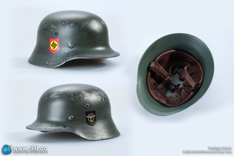 Friedrich - WWII German SS Polizei-Division ZB30 Gunner - in 1/6 scale